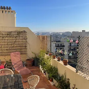 Apartment 4 Personnes 60 M2 Terrasse 35m2 Sejour Sud 2 Vraies Gare Saint-charles Universite, Marseilles